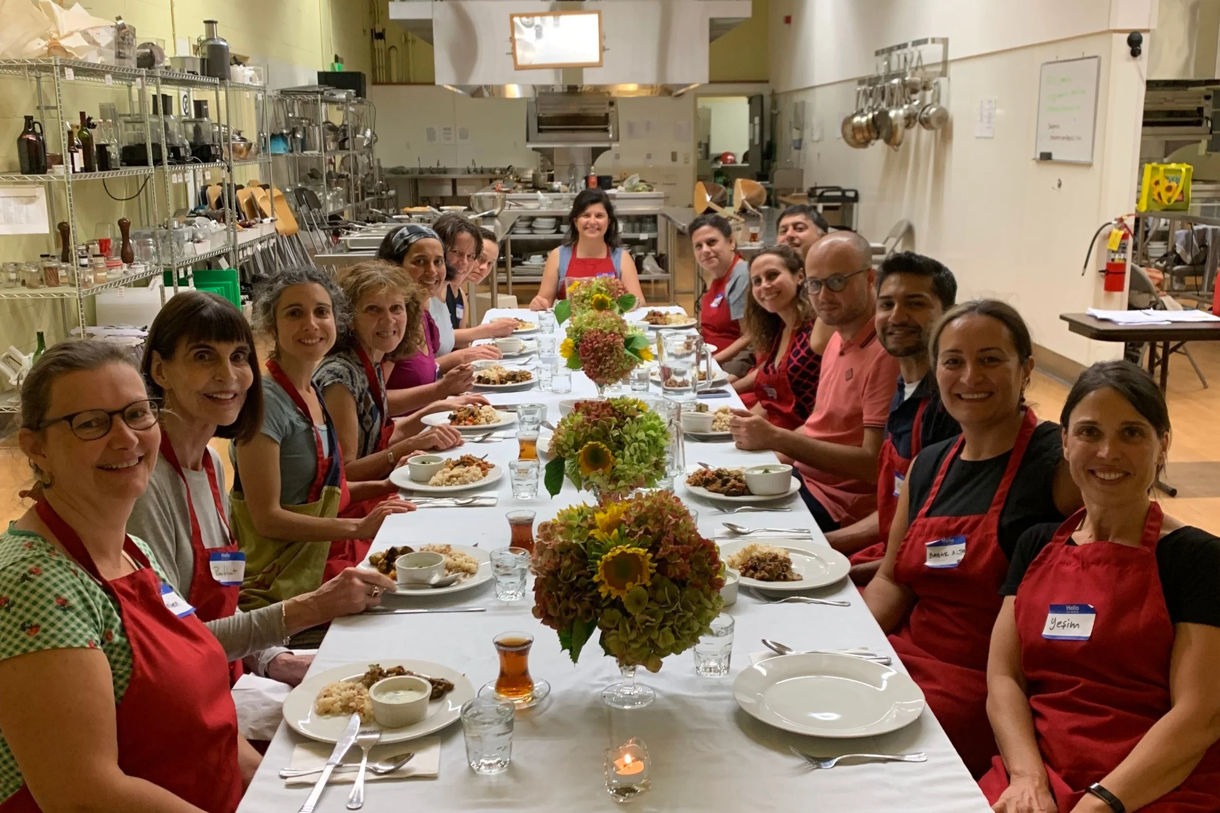 Thank you Nur Saglam for the most delicious October Culinary Class!