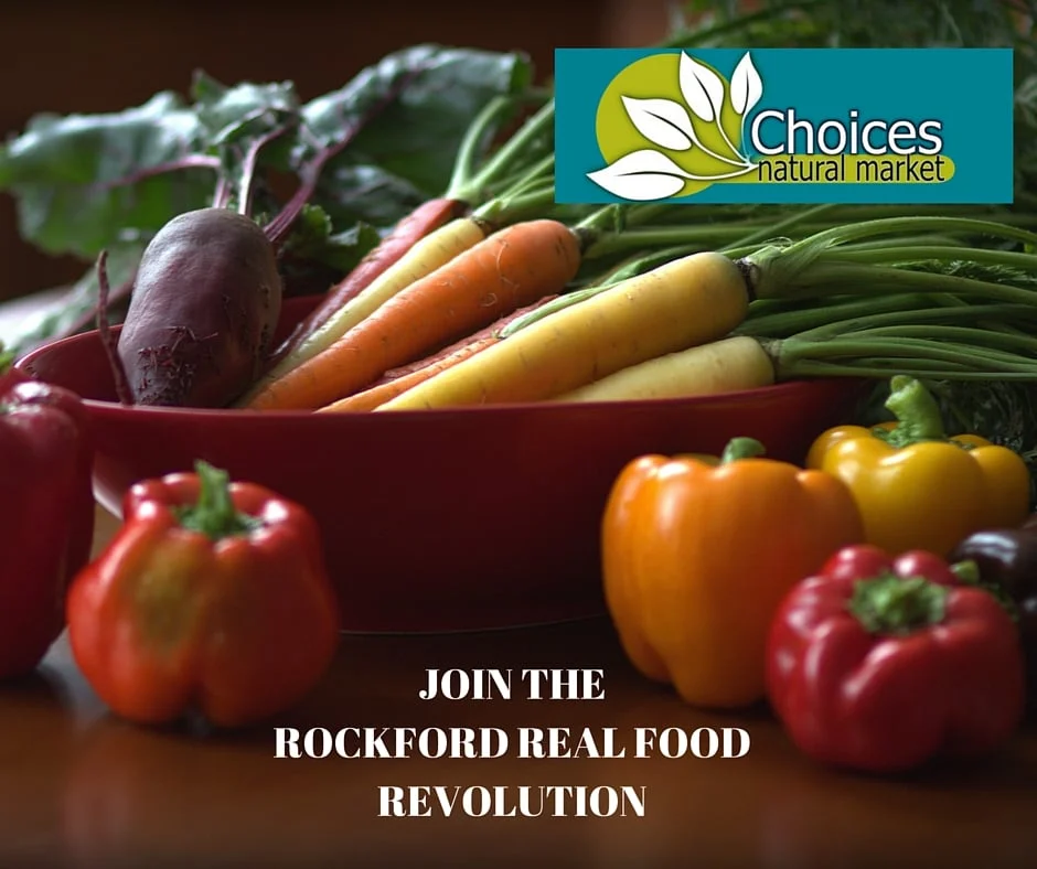 The Rockford Real Food Revolution Sale:  20% off Your Purchase