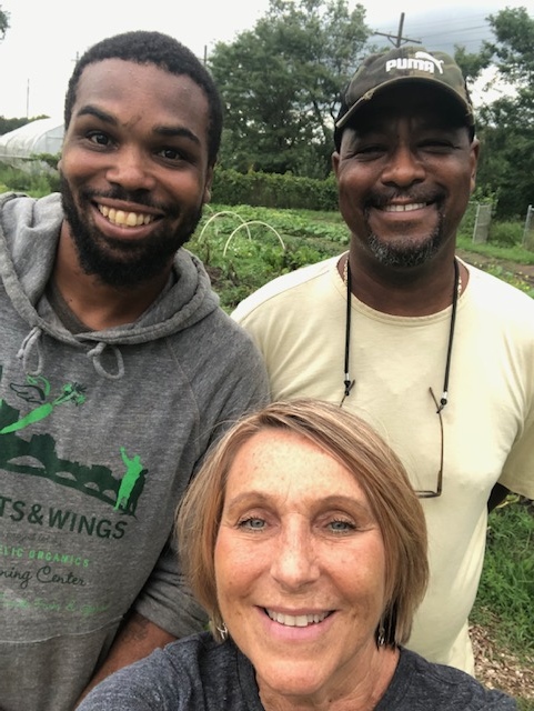 Tedd Snowden & Kenyatte Moore lead the Roots & Wings program.