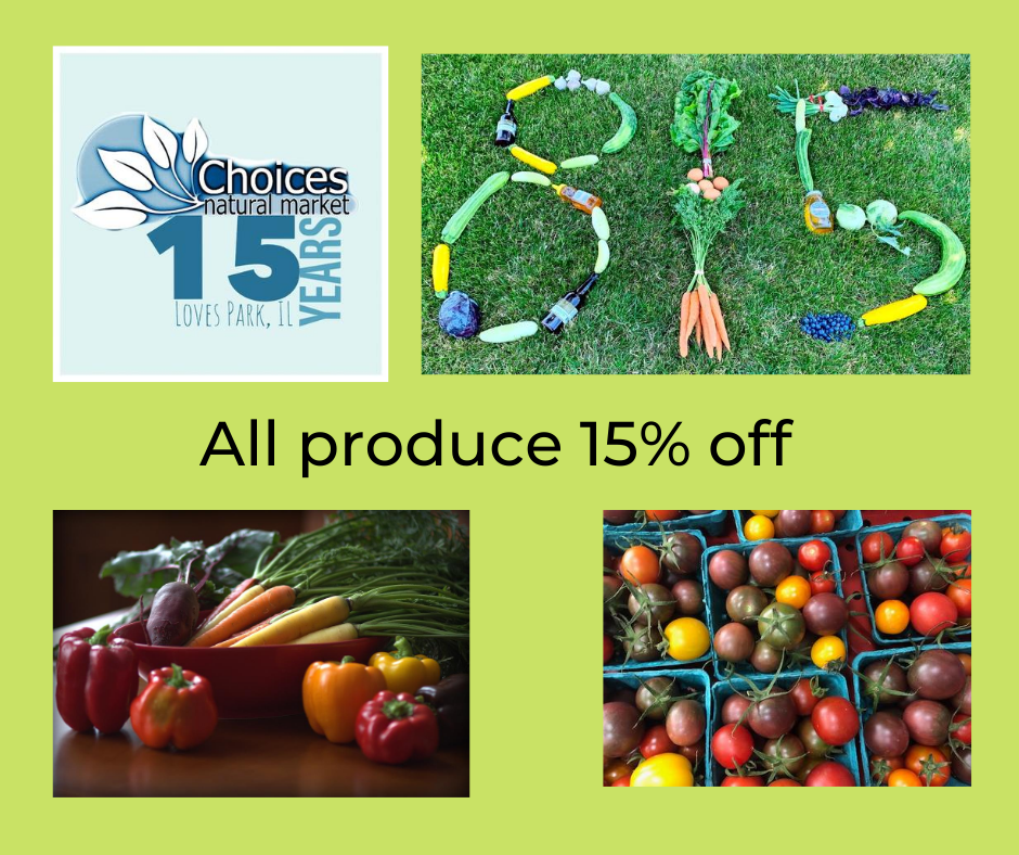 15 Year Anniversary Event - Eat Fresh Sale!