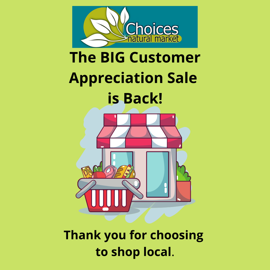 The BIG Customer Appreciation Sale is Back!