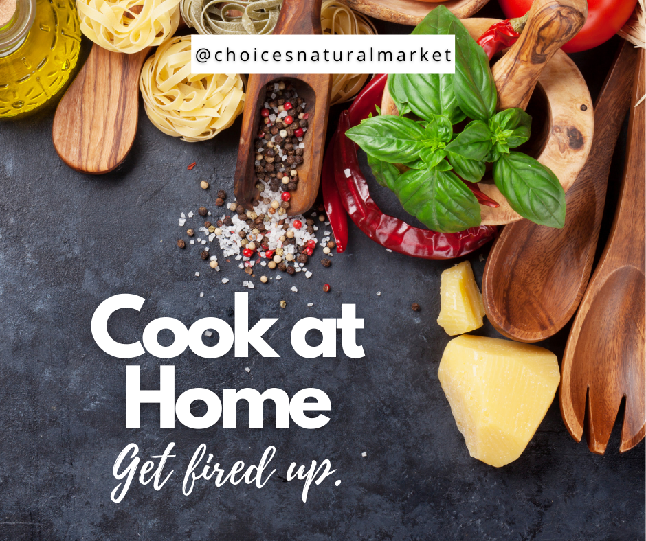 Week 7 - The Good Food, Food Mood Journey - Cook at Home — Choices