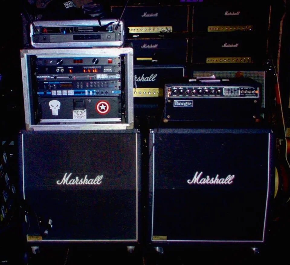 My live rig opening for Cinderella.