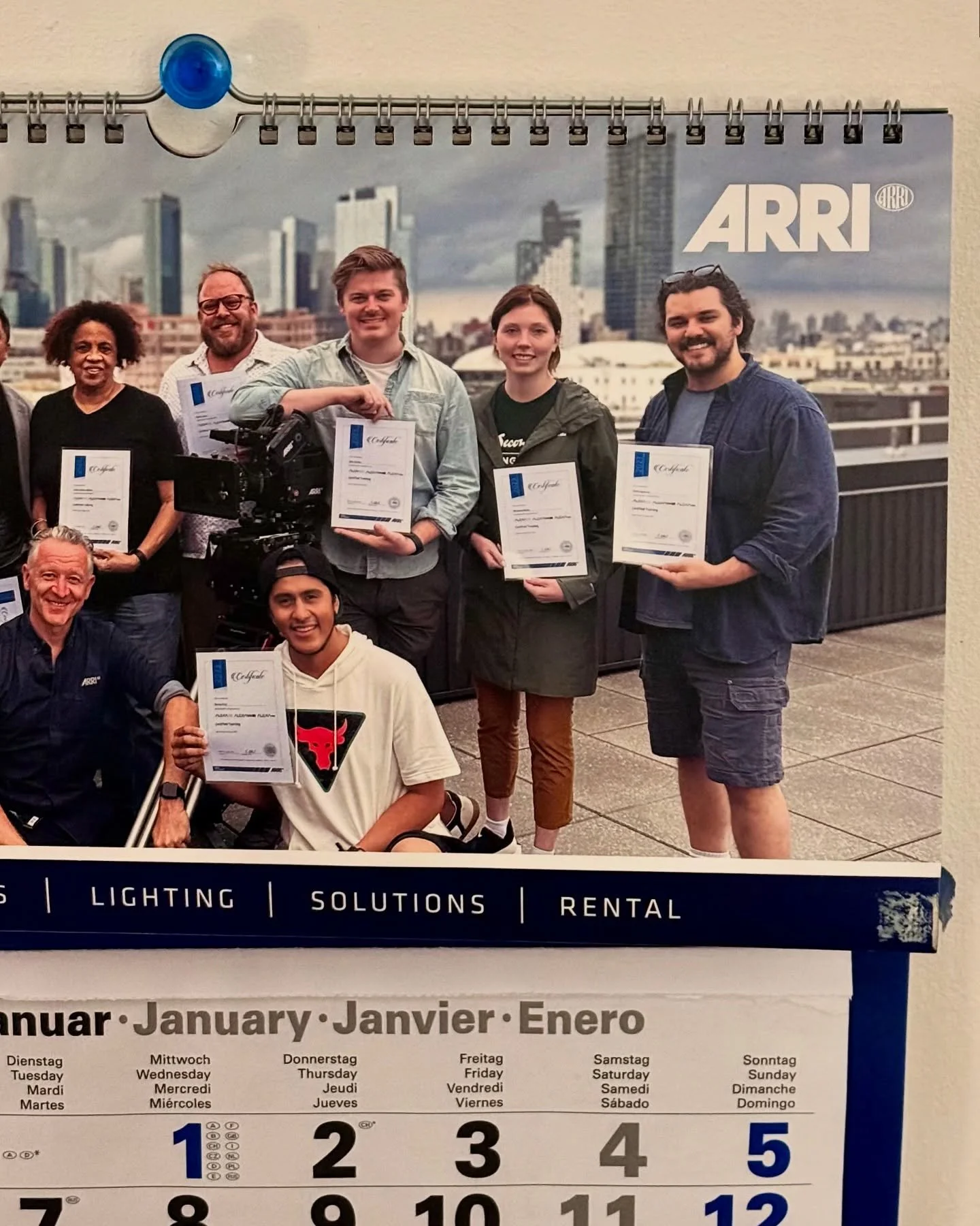 Do I have to retire this @arri calendar featuring @davidspadora , @dwilliamturner and myself from the two day Alexa 35 training at @arri_rental back in Fall 2023? Still grateful for this privilege 🙌🏼

#arri #alexa #35 #cinematography #arrirental #d