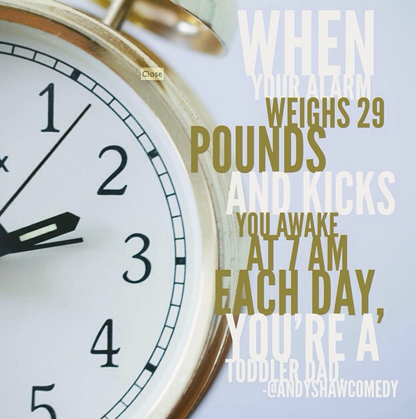 Toddlers: Nature's Perfect Alarm Clock