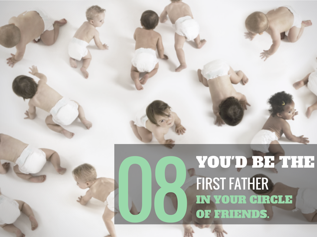 You'd Be the First Father in Your Circle of Friends