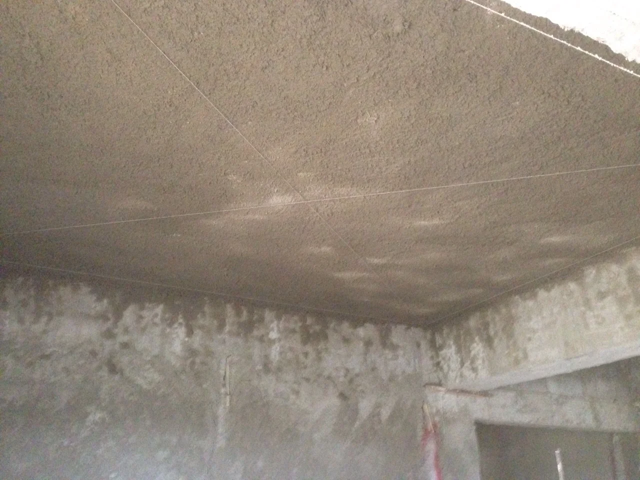 Ceiling of room in Medical Clinic first floor