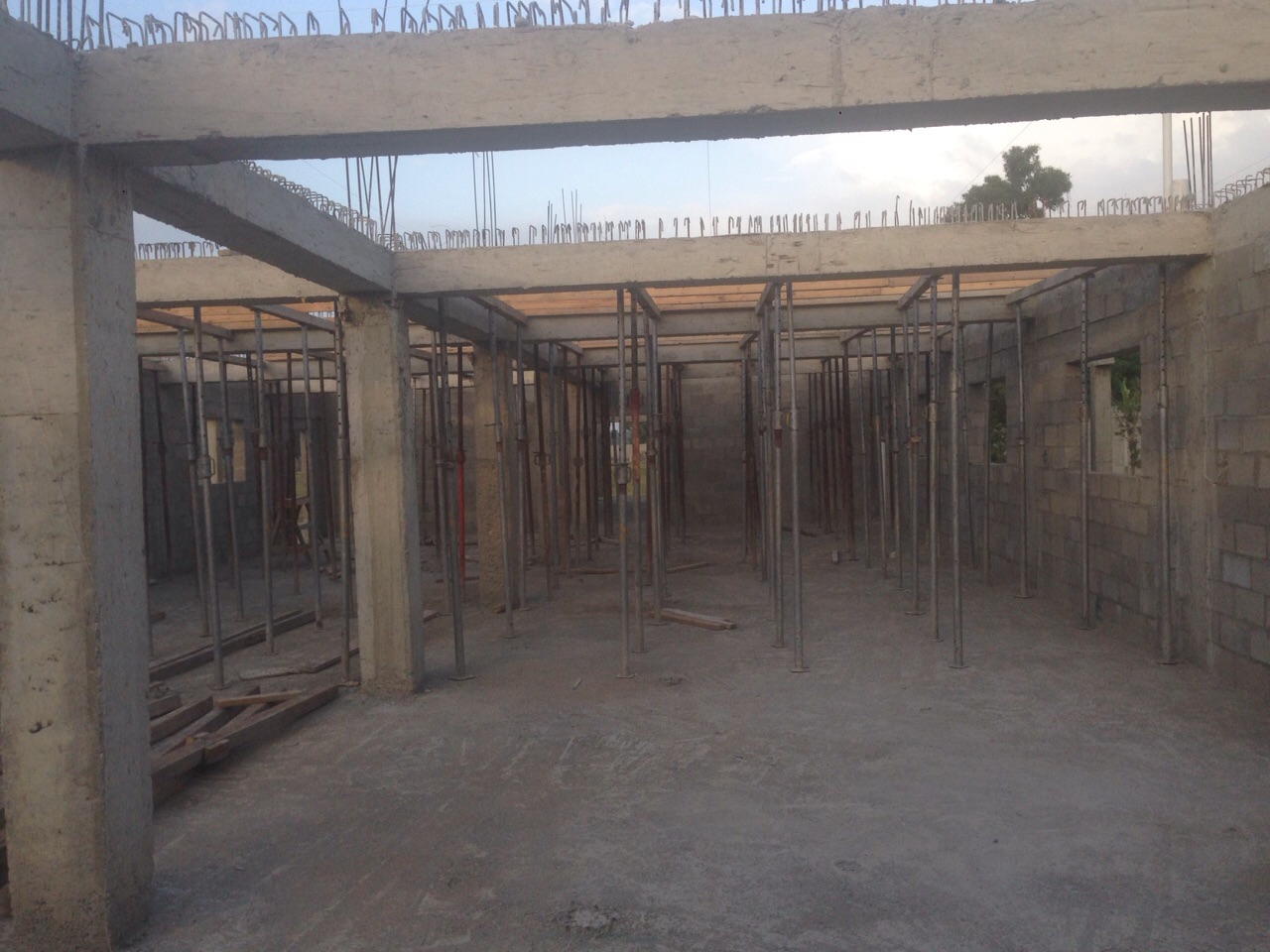 Guesthouse First floor construction