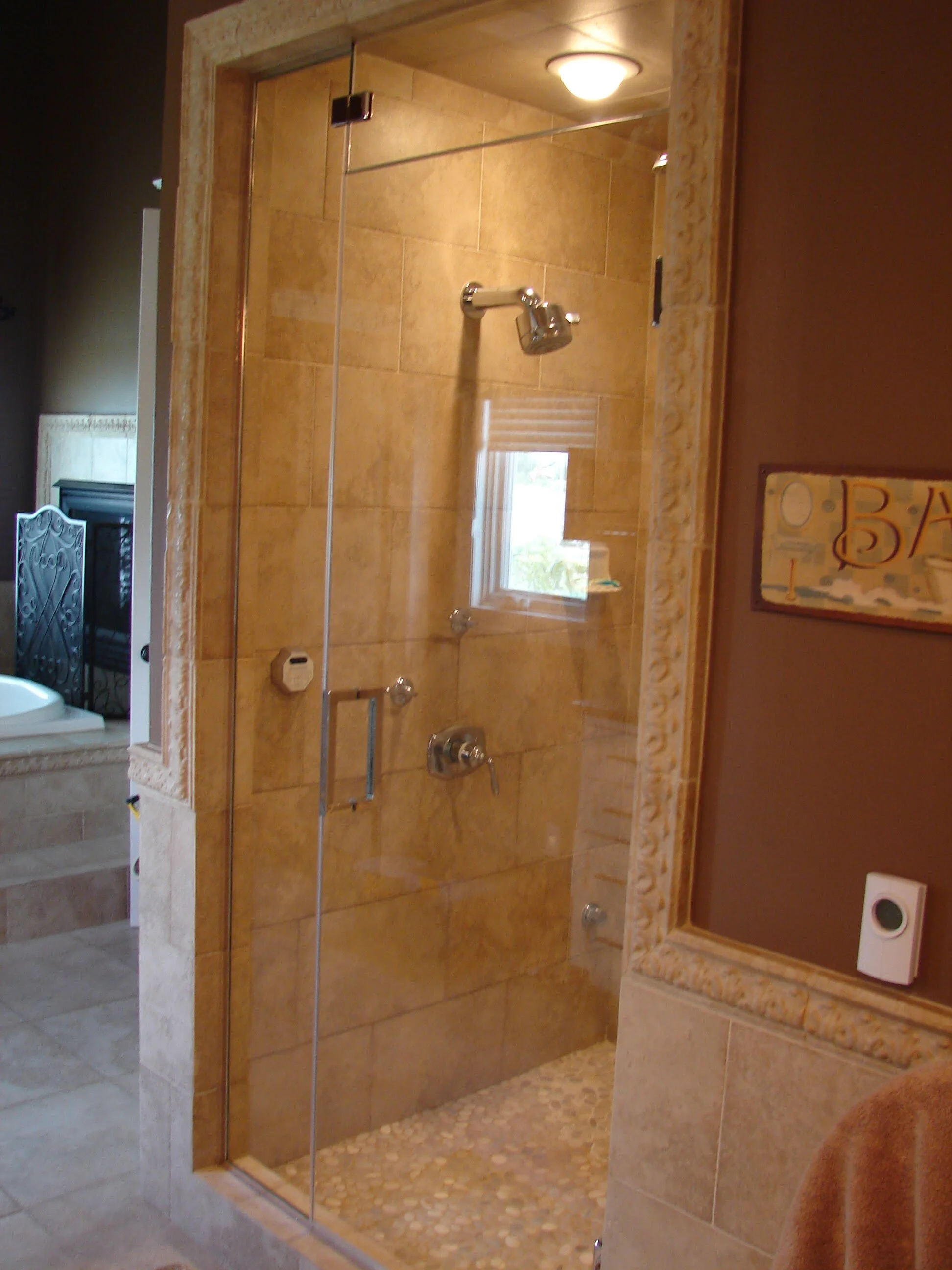 Transom Tile Glass Transoms — Elite Glass Services