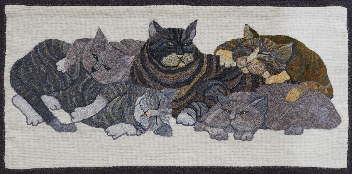 Lazy Grey Cats, A Barbara Lavallee Adaptation Published OHCG Newsletter, Fall 2012