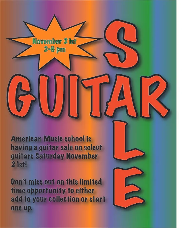 Guitar Sale