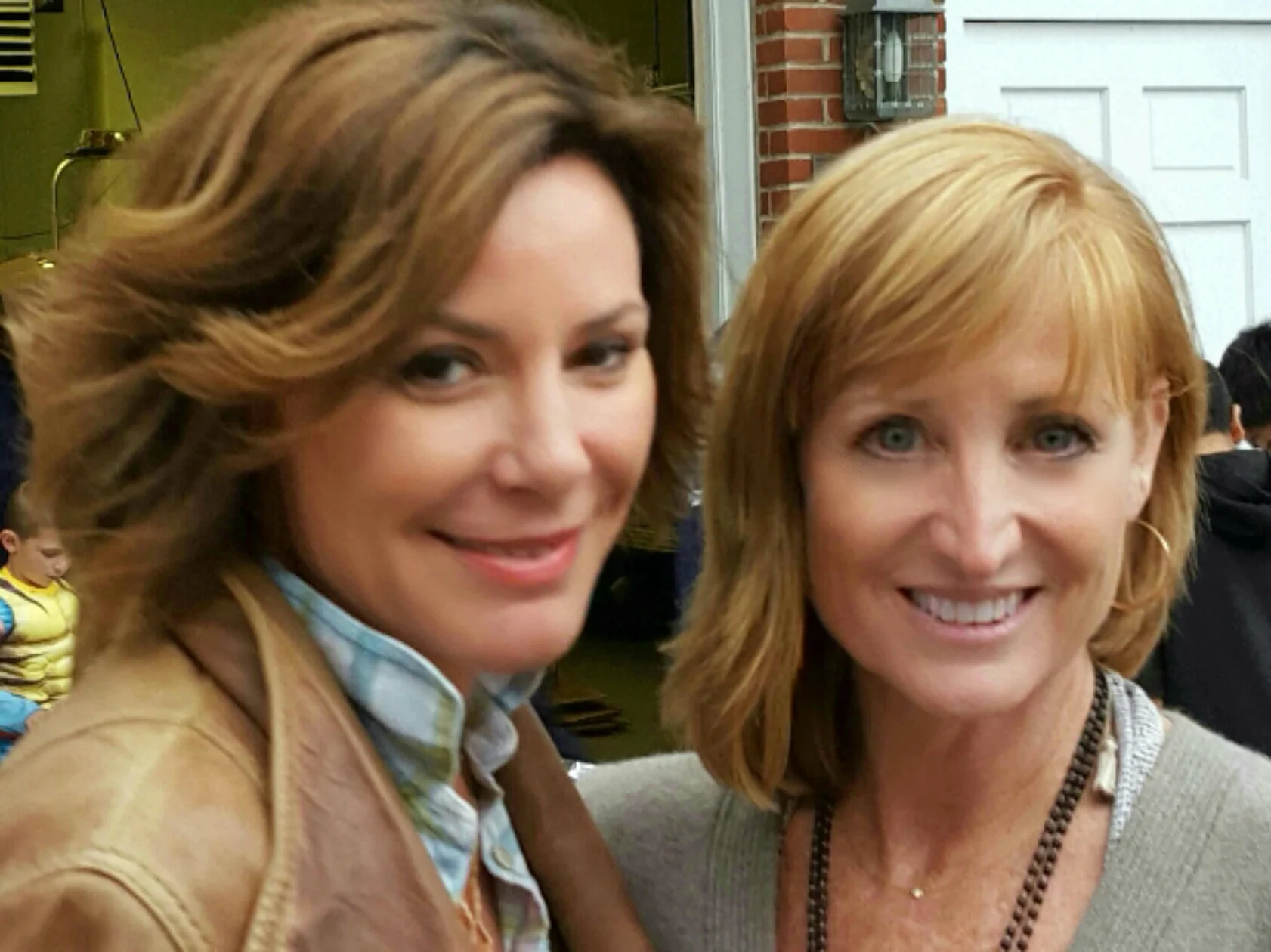 Tracy & Countess Luanne de Lesseps, Real Housewife of NY, in Sag Harbor, NY
