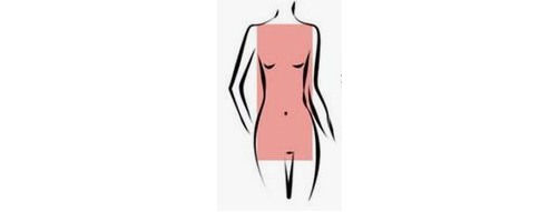 The rectangle is uniformly proportionate throughout. This slim shape has limited curves with a smaller bust and straight hips. Rectangle body shapes should look to create an illusion of curves and to define the already tiny waistline. 