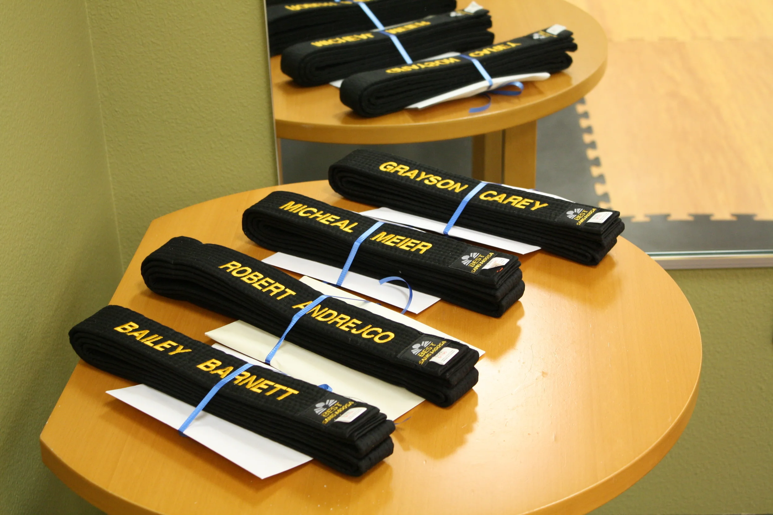 belt testing taekwondo