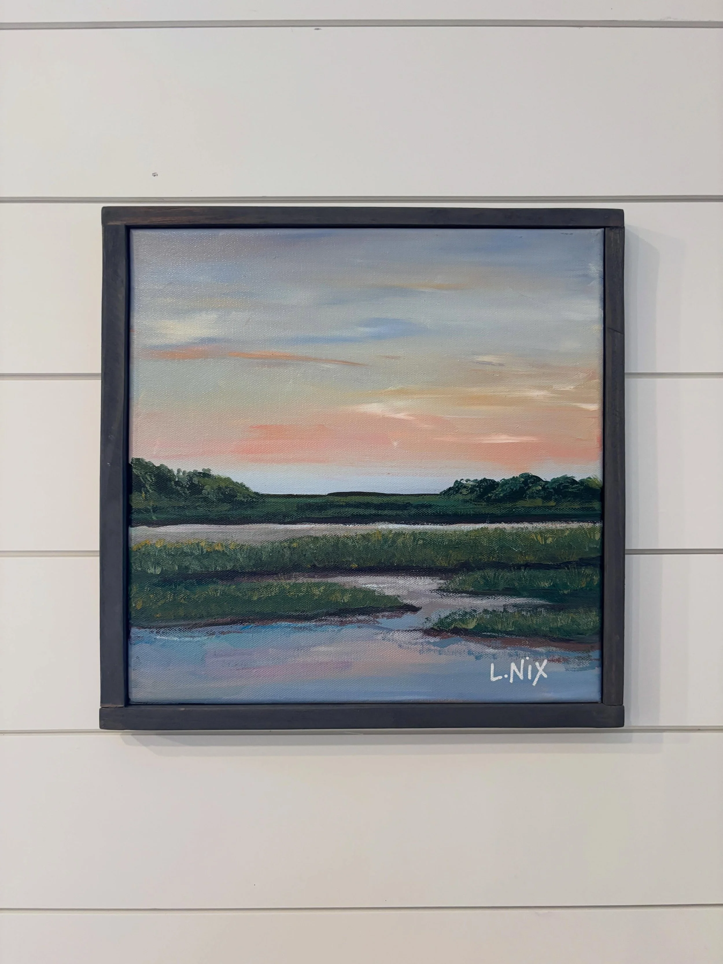 Hand delivered these beauties today ☺️ 

Thank you to everyone who has supported me in this journey so far 👏

Marsh - 12&rdquo;x12&rdquo; acrylic on canvas
Seagulls - 8&rdquo;x8&rdquo; acrylic on canvas

#coastalvibes #lowcountrymarsh #tidepools #su