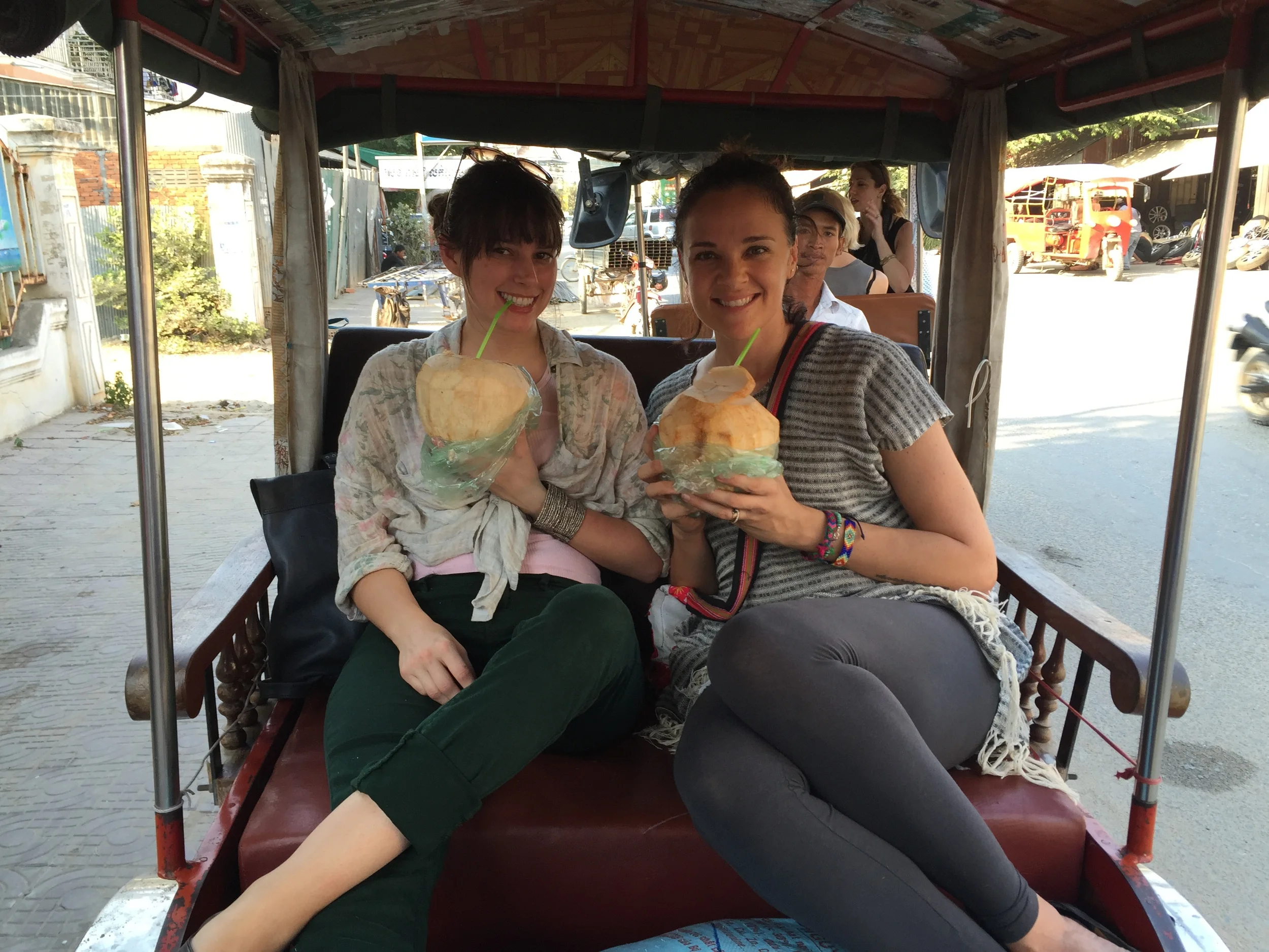 Coconuts in Tuktuks
