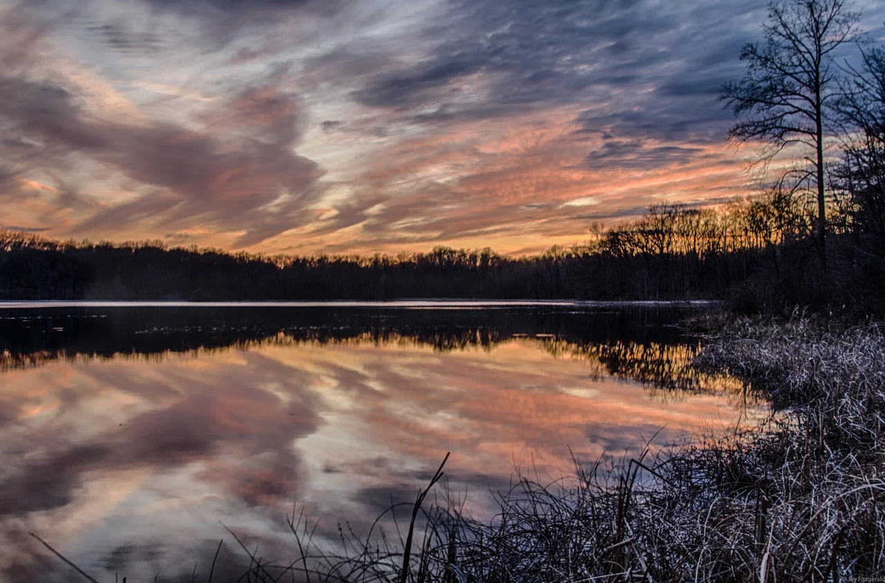 Haven Hill Lake Sunset HDR 042515-.jpg