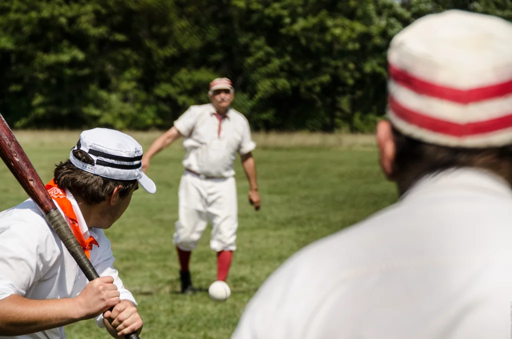 Vintage Base Ball Game and Model A Ford Cars at 10:00 am Saturday