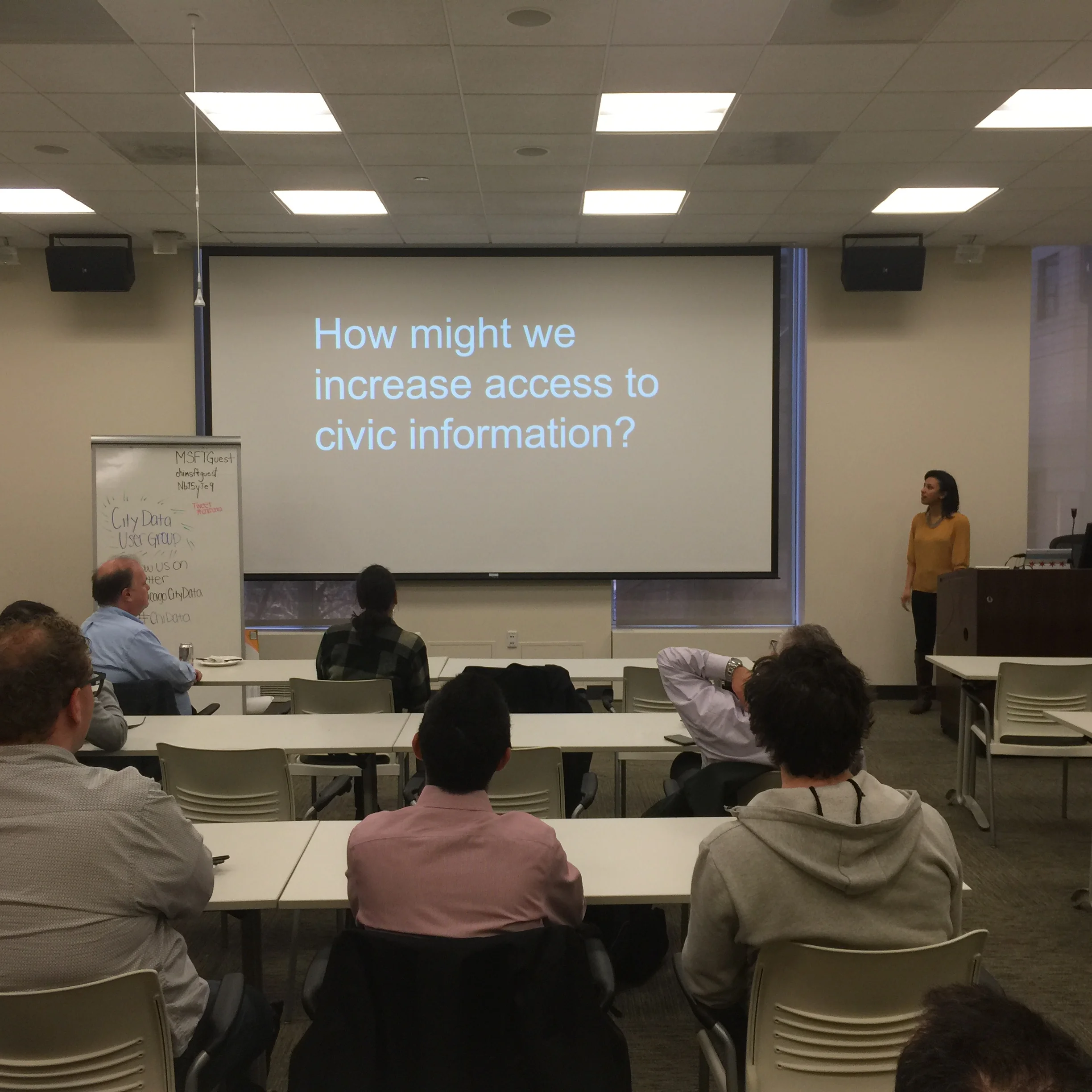 Tiana talks about what inspires the Center for Technology and Civic Life.