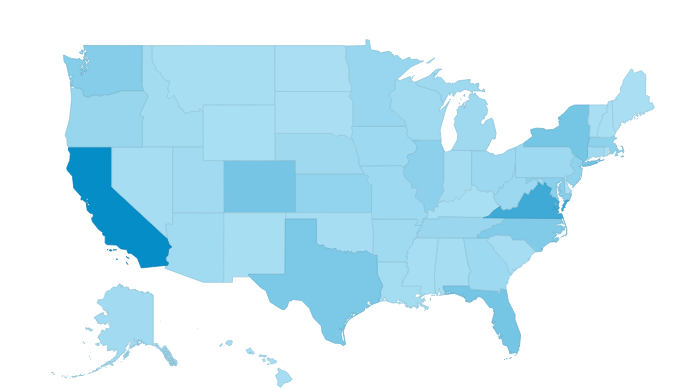 Traffic to the Toolkit has come from all 50 states
