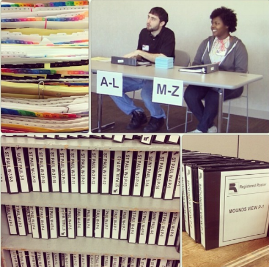 Photo collage used for the Ramsey County elections Instagram account. Photo courtesy of Ramsey County election department.
