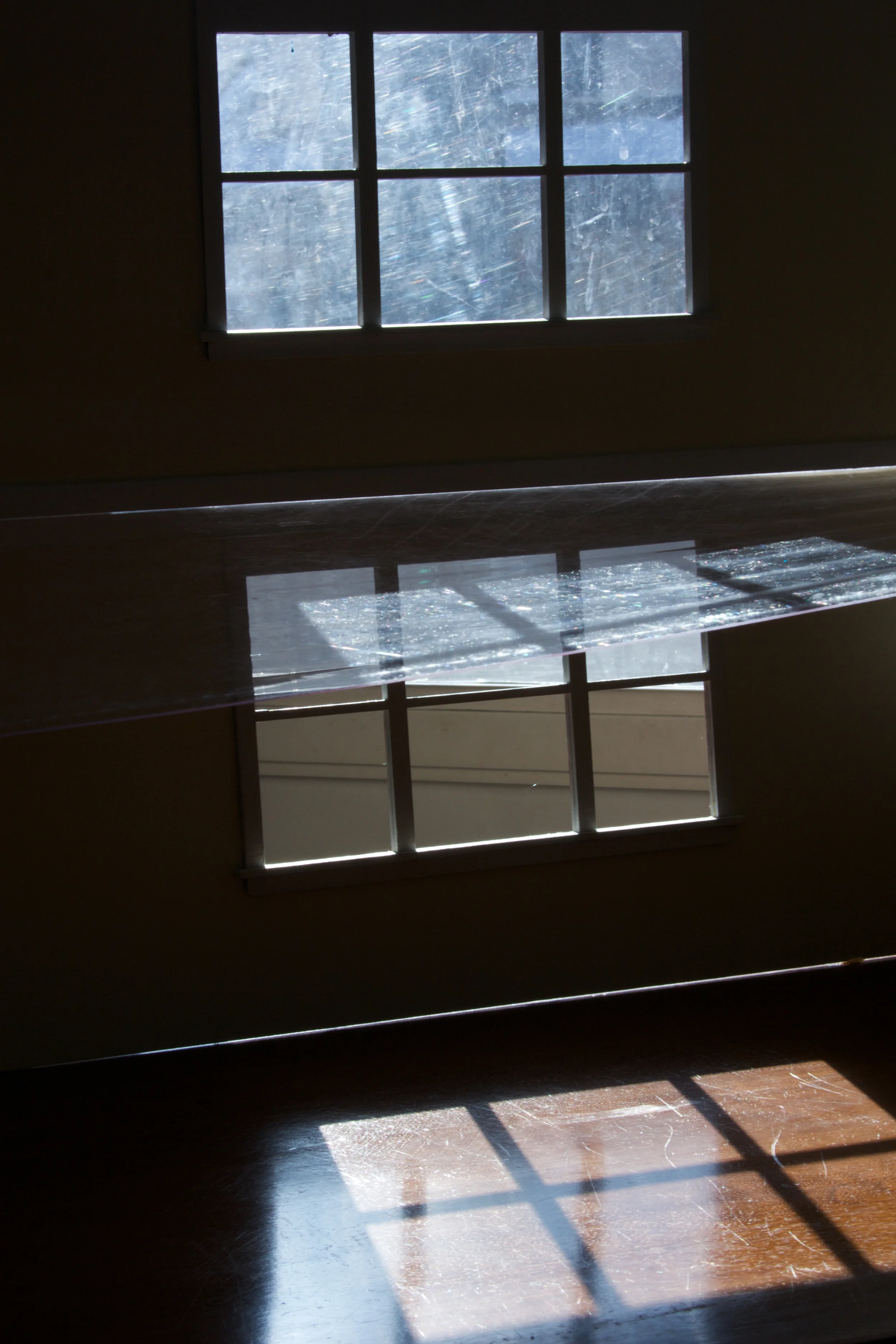 wood structures, found object, giclée print