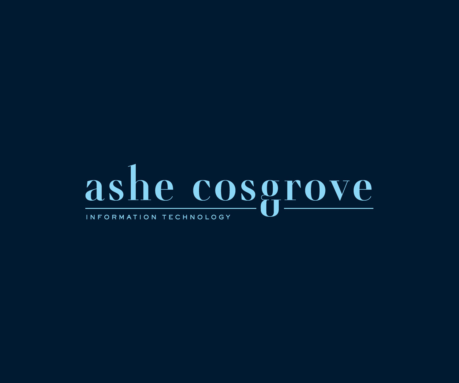 Ashe Cosgrove