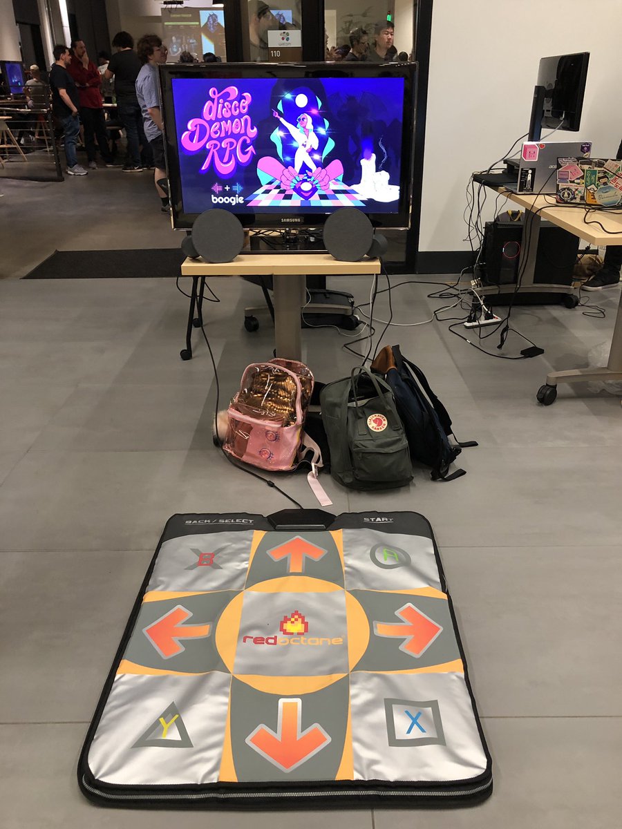 Disco Demon RPG at the PIGSquad Summer Slow Jams showcase on June 29th, 2019. Photo by Ben Morgan .