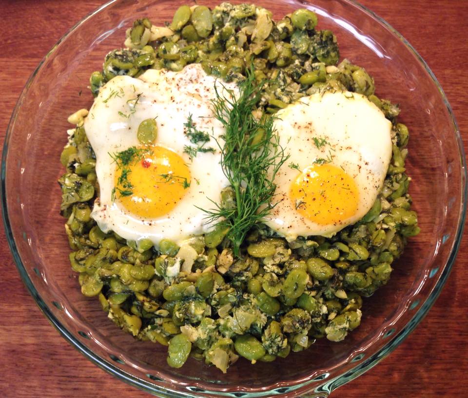Fava beans with dill and eggs from Caspian Sea region!.jpg