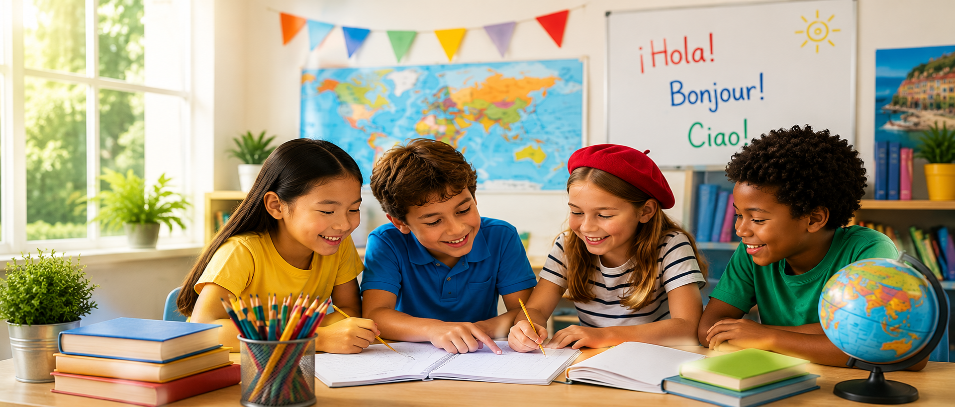   SUMMER CAMP FOR CHILDREN   Italian, Spanish, and French Available   More Information  