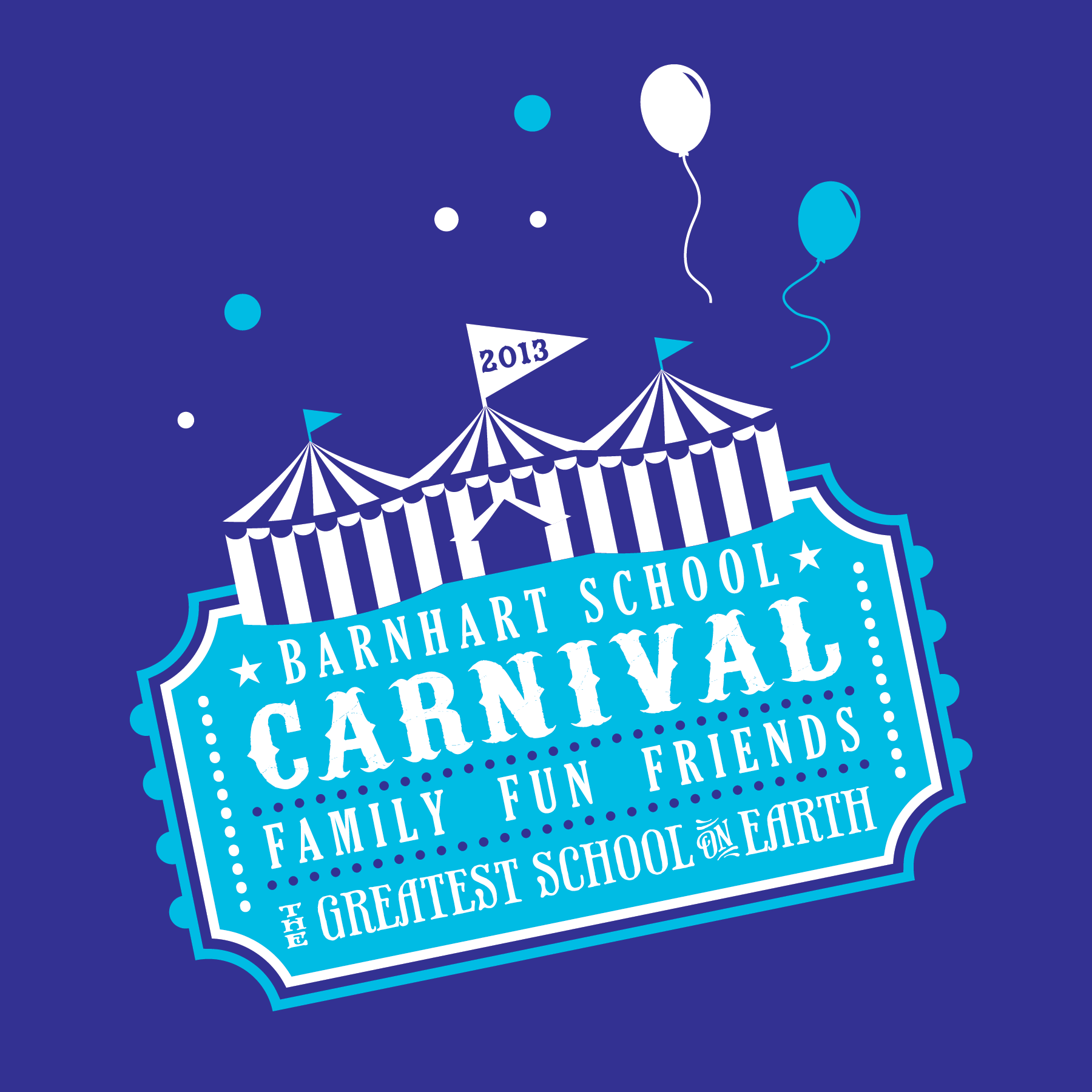  t-shirt design for barnhart's school events    