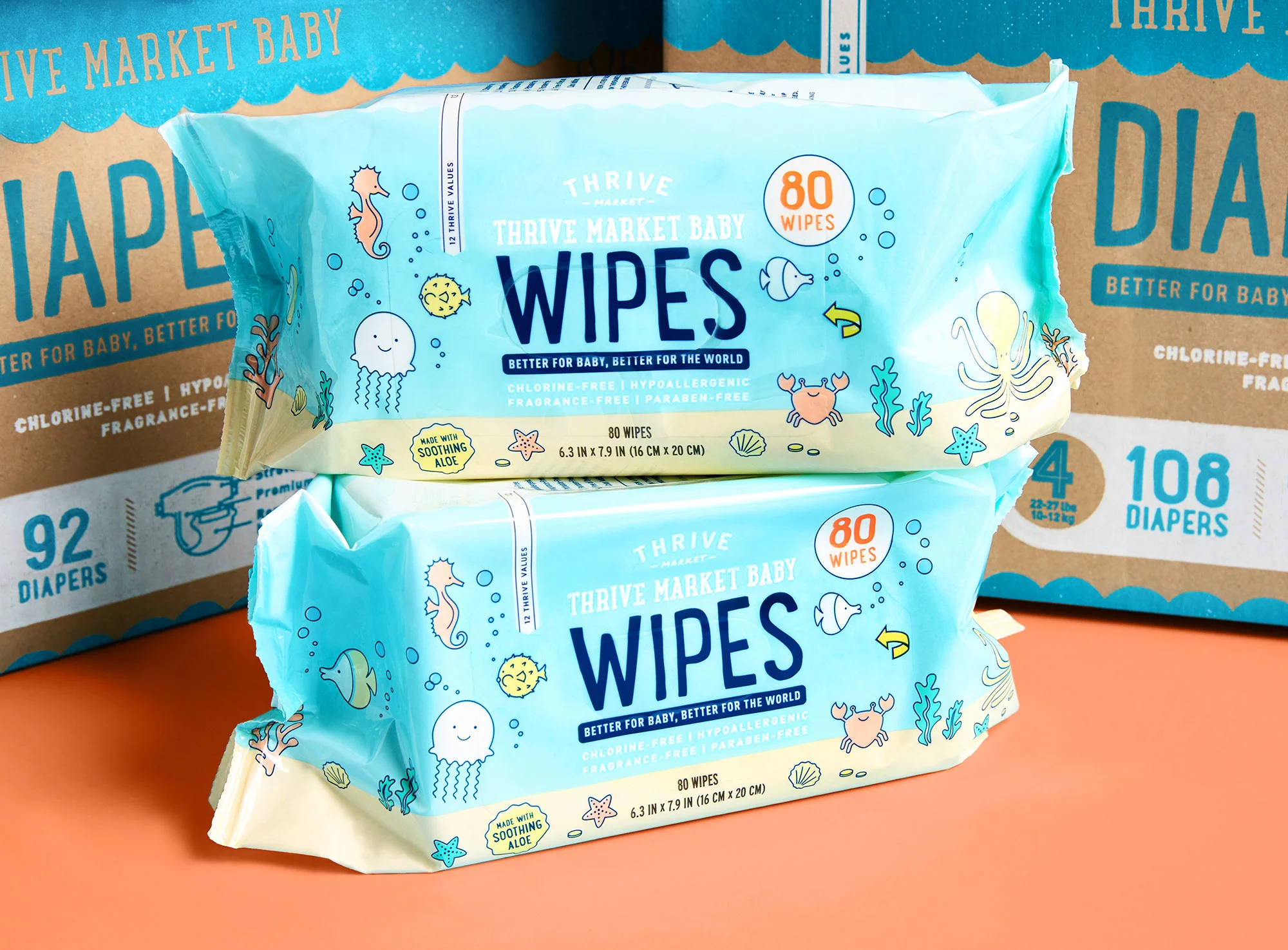  Thrive Market Baby received recognition from the Dieline. 