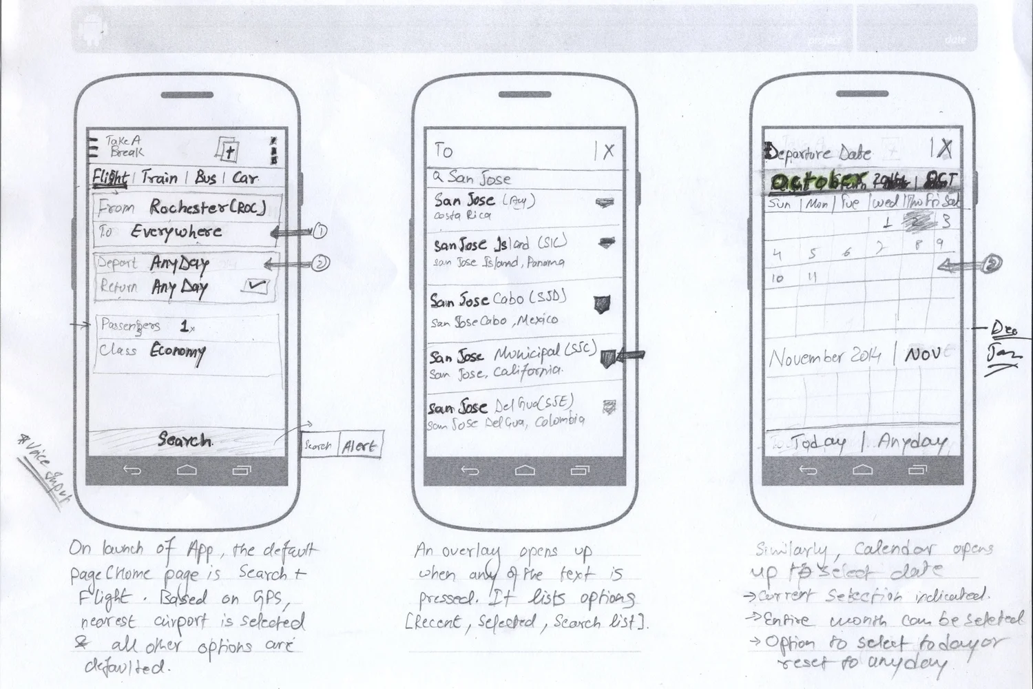 Paper prototype