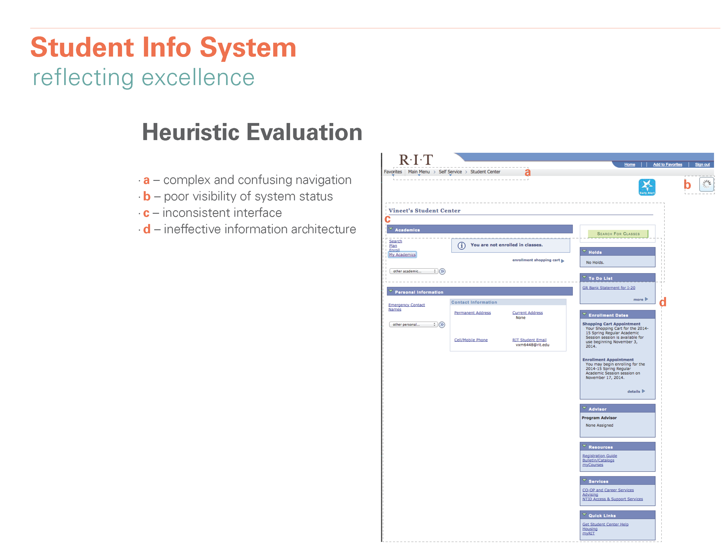 Heuristic Evaluation