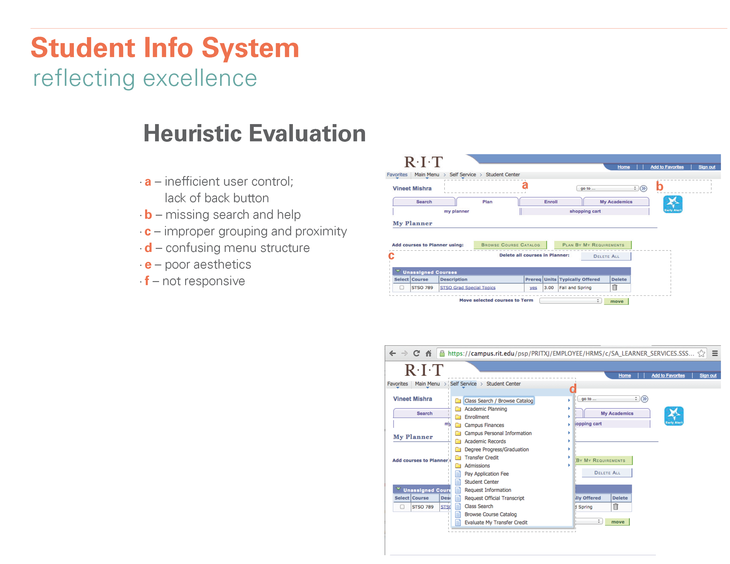 Heuristic Evaluation