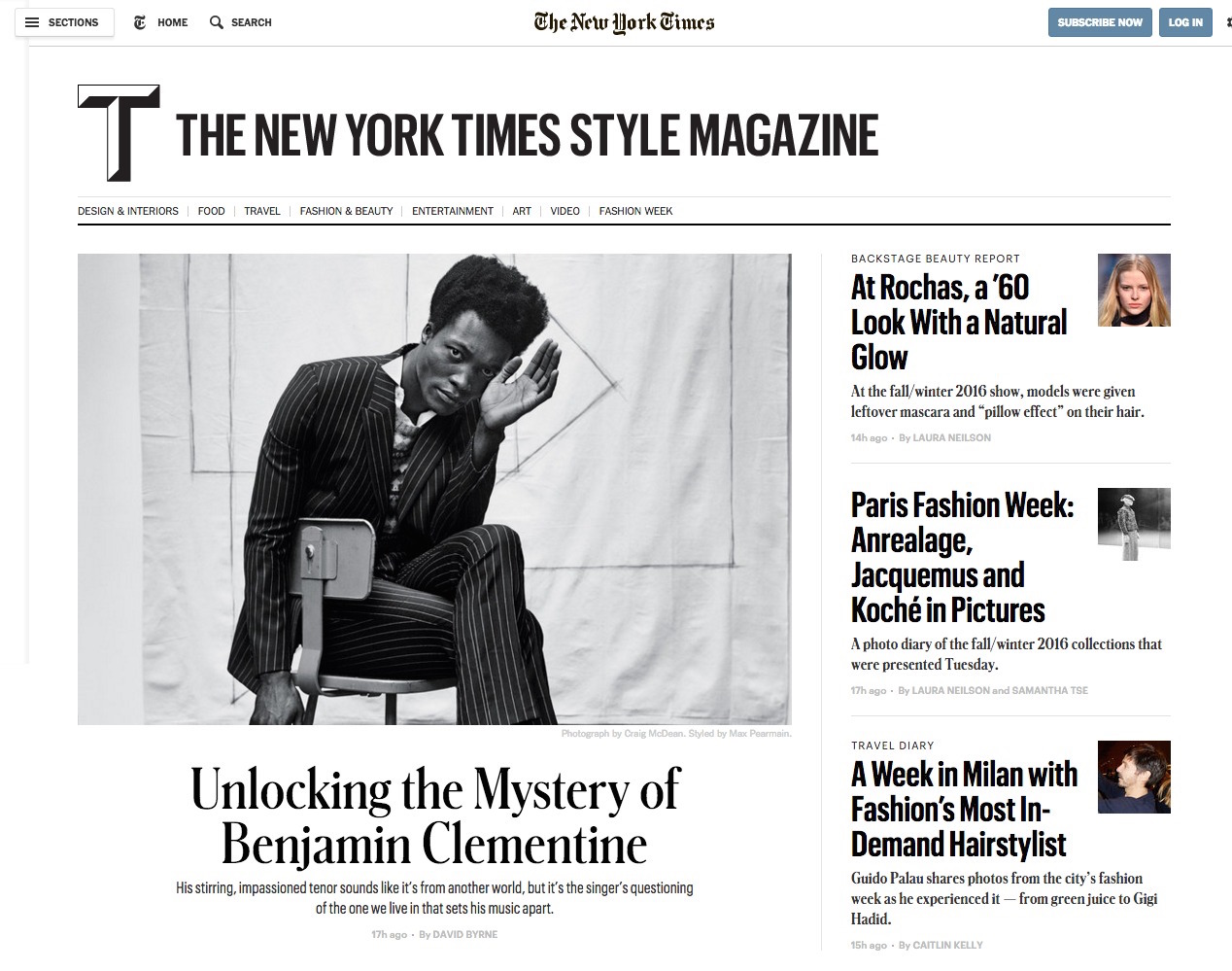 KOCHÉ / NY TIMES