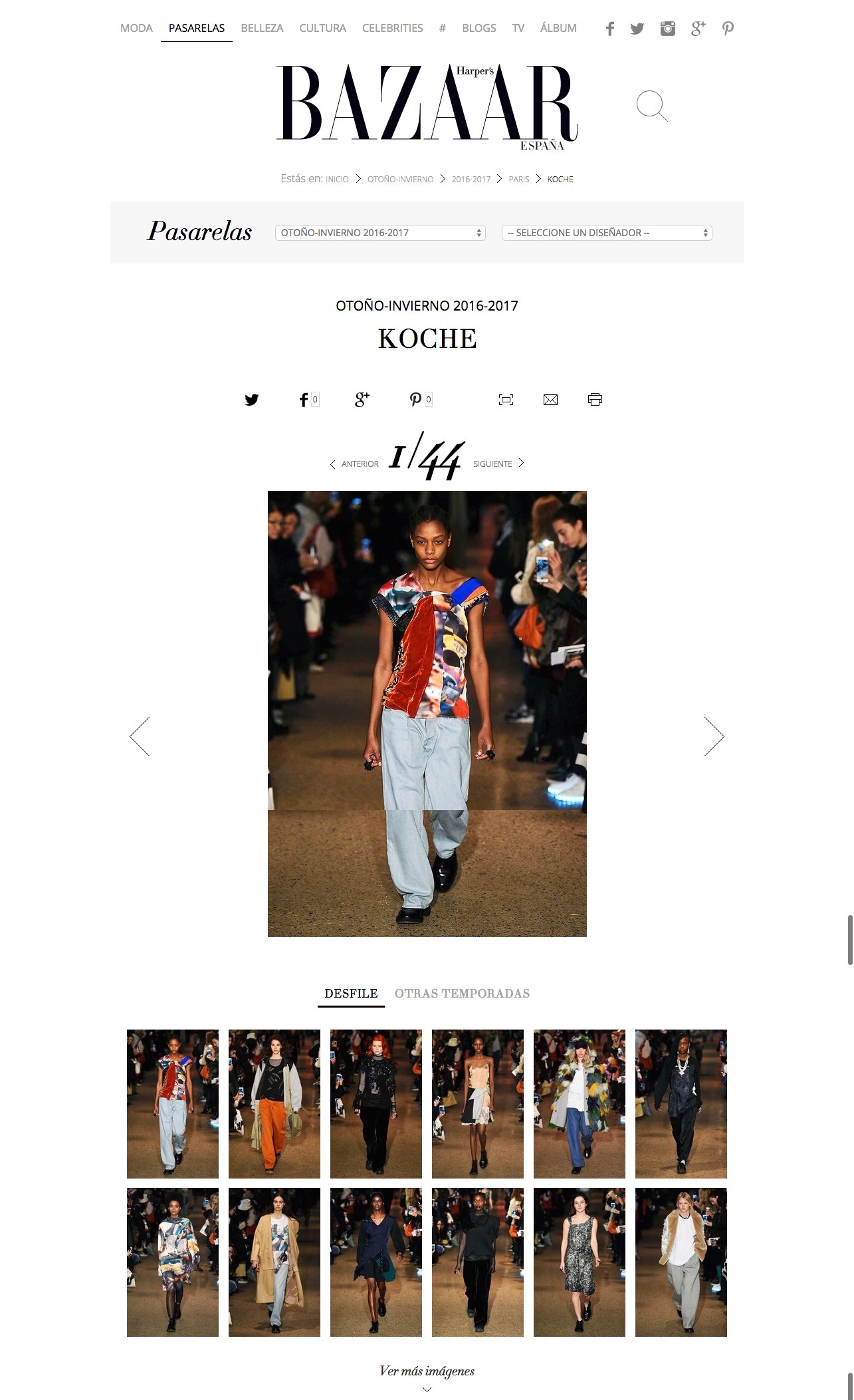 KOCHÉ SHOW FW16 / HARPER BAZAAR