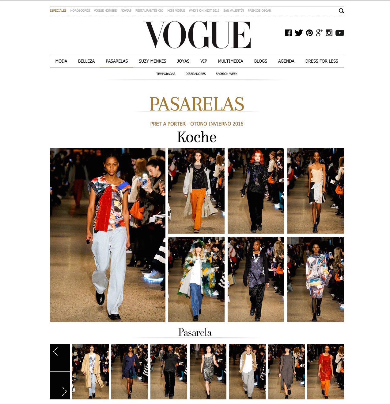 KOCHÉ SHOW / VOGUE MEXICO