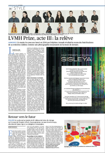 LVMH PRIZE / LE FIGARO