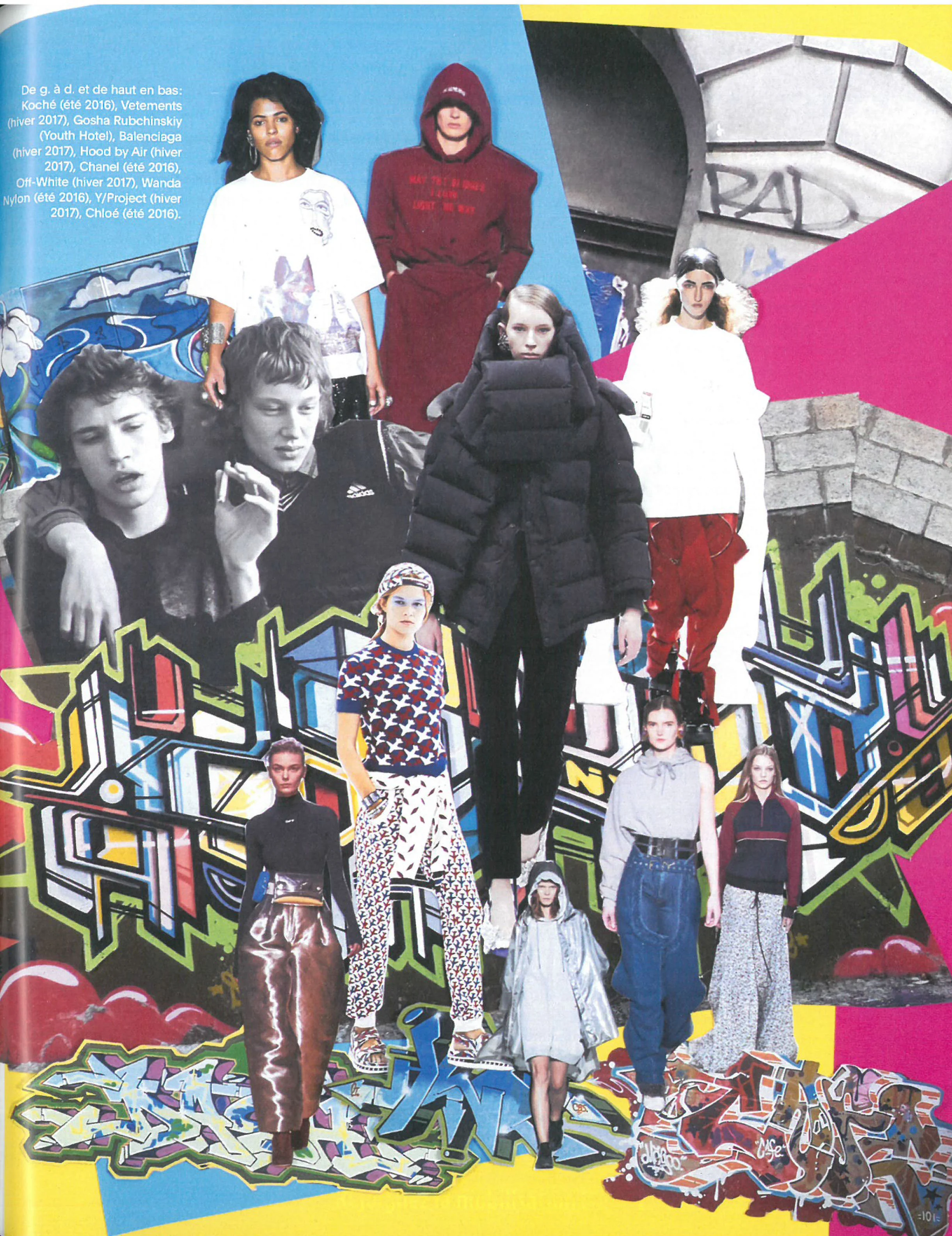 LA CONTAGION STREET WEAR - 2 / MARIE CLAIRE FRANCE