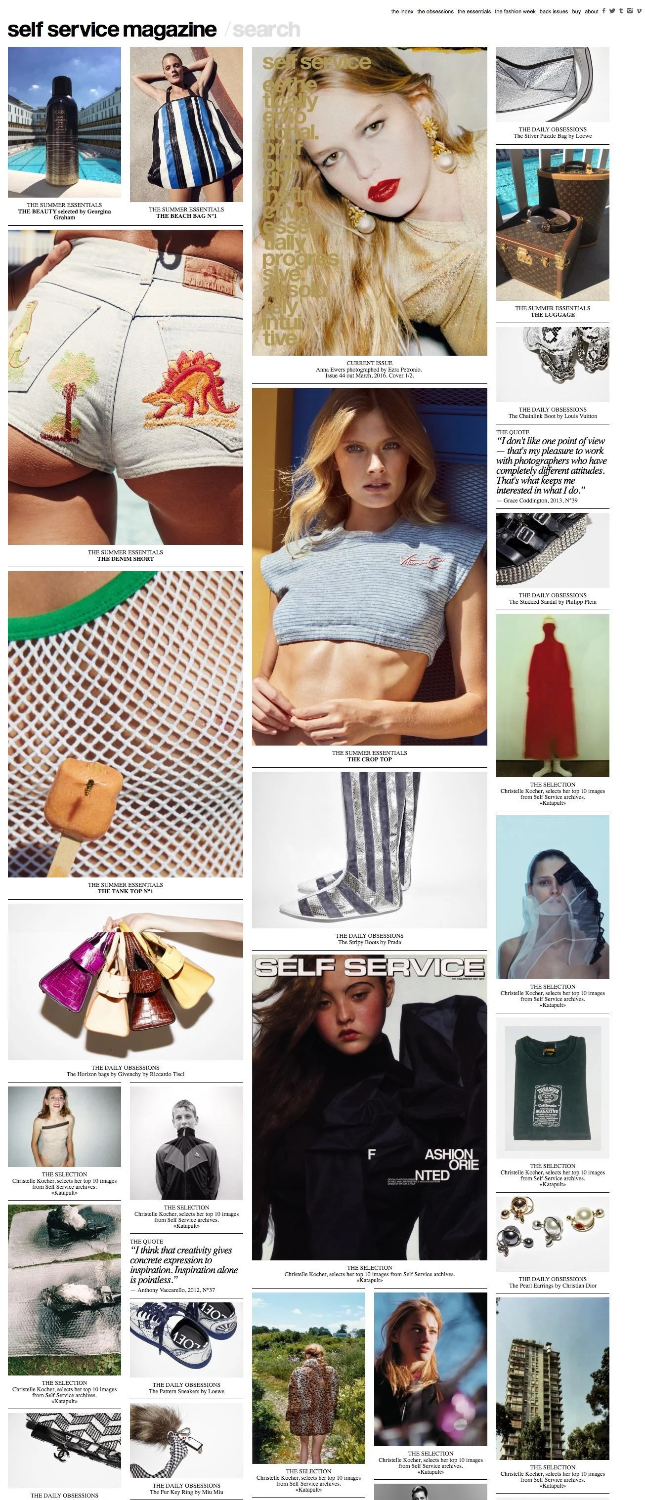KOCHÉ / http://selfservicemagazine.com/