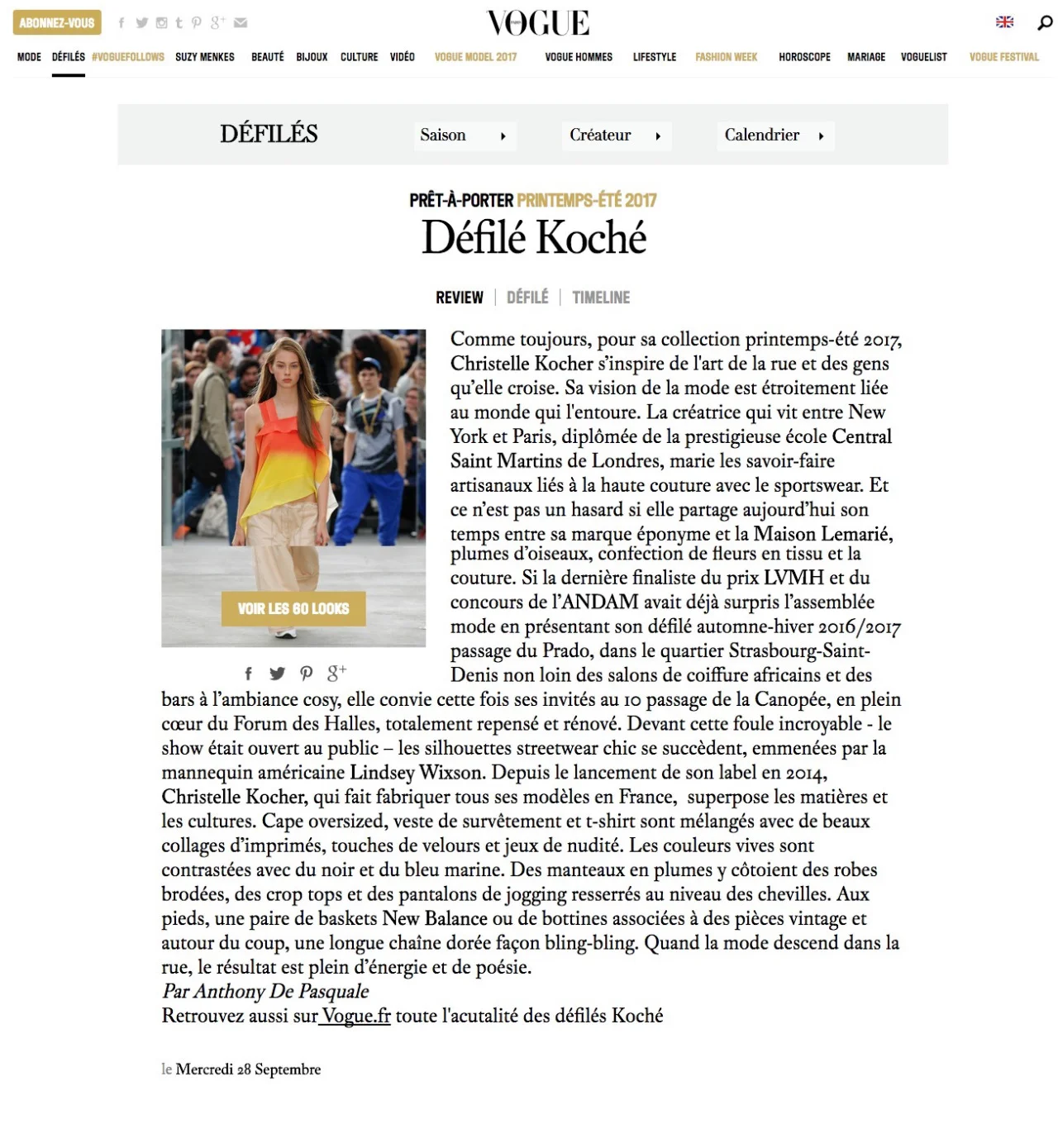 KOCHÉ / VOGUE.FR