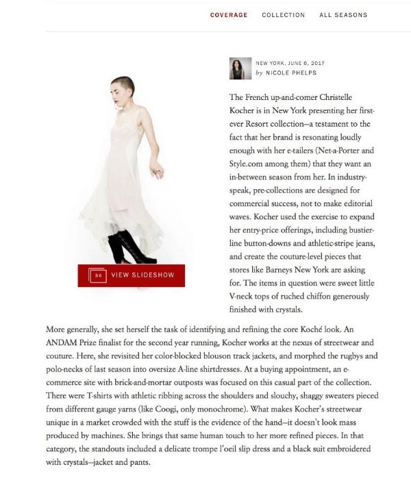 KOCHÉ // VOGUE.COM