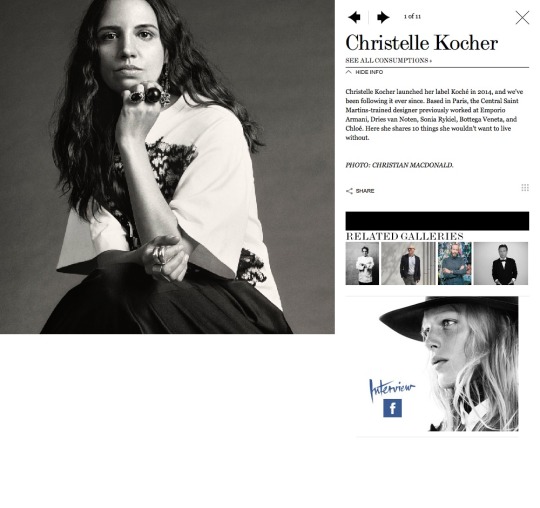 KOCHÉ // INTERVIEW MAGAZINE