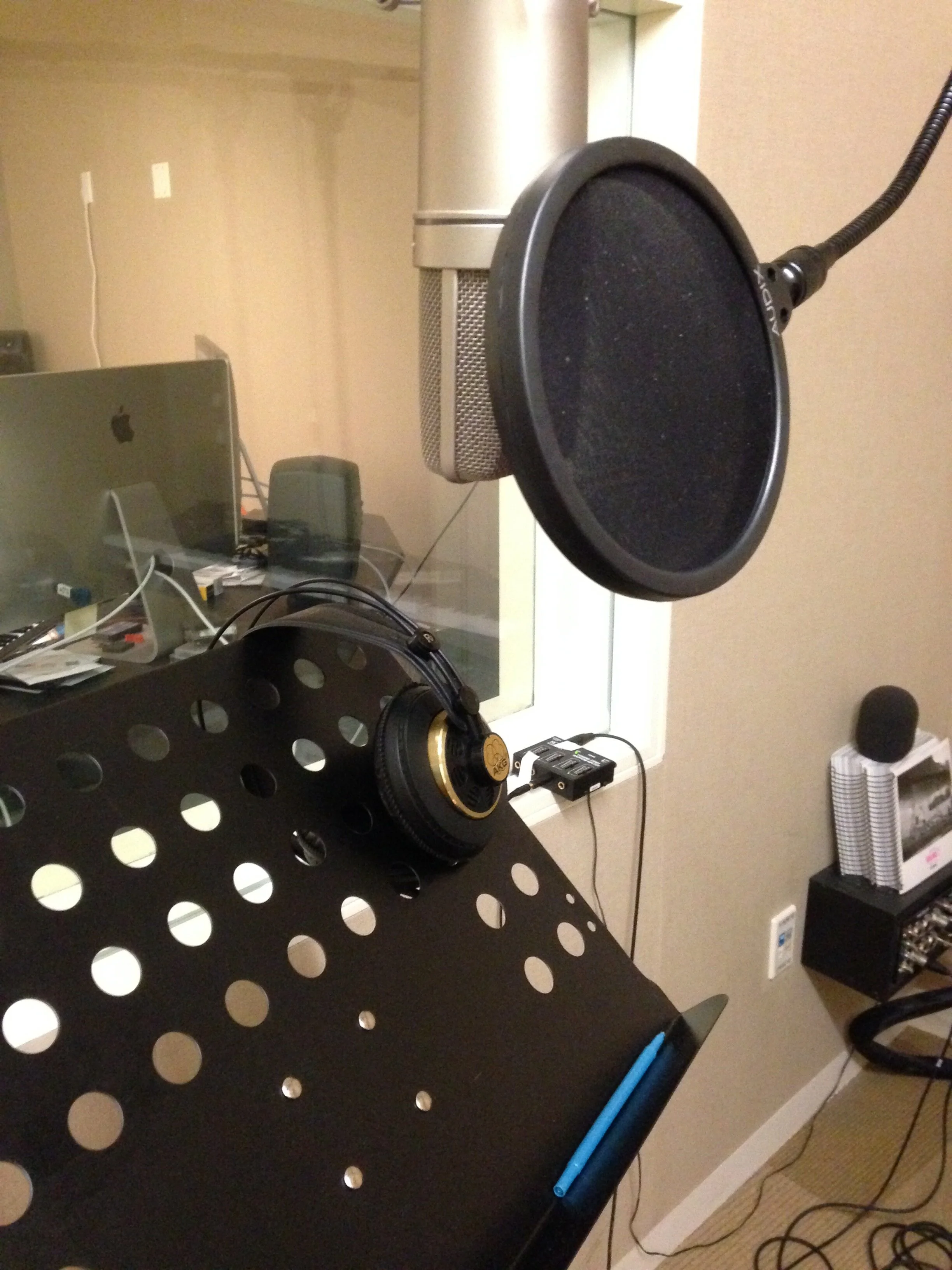 VO Recording Session NYC