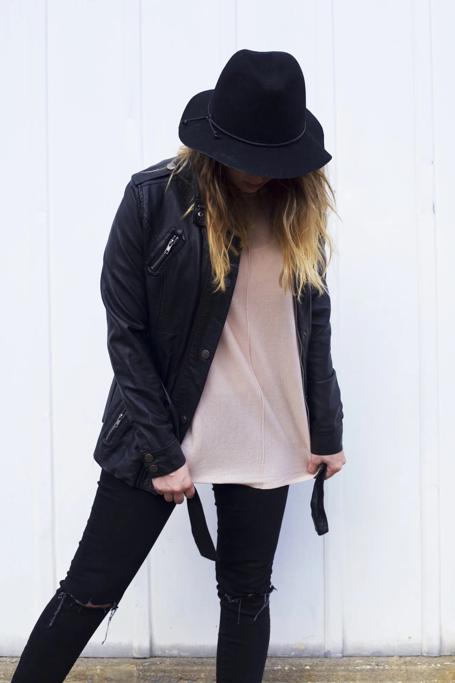 BLUSH + LEATHER
