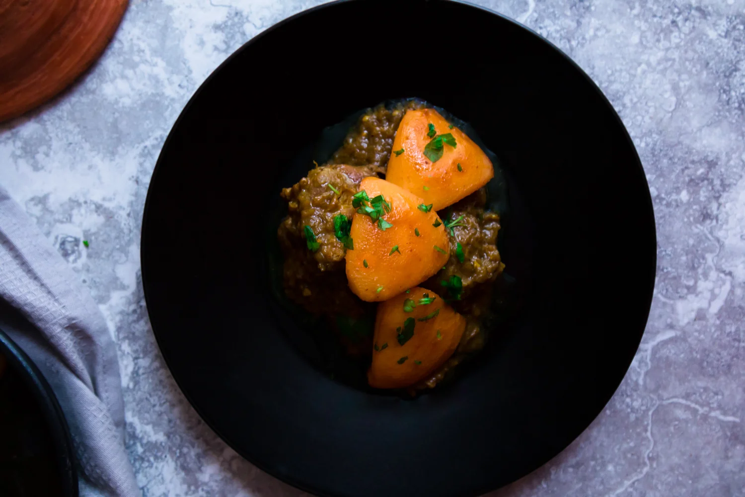 Lamb Tagine with Quince (Lamb Mkalli with Quince) — My Moroccan Food
