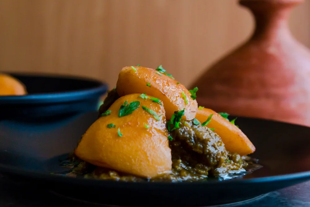 Lamb Tagine with Quince (Lamb Mkalli with Quince) — My Moroccan Food