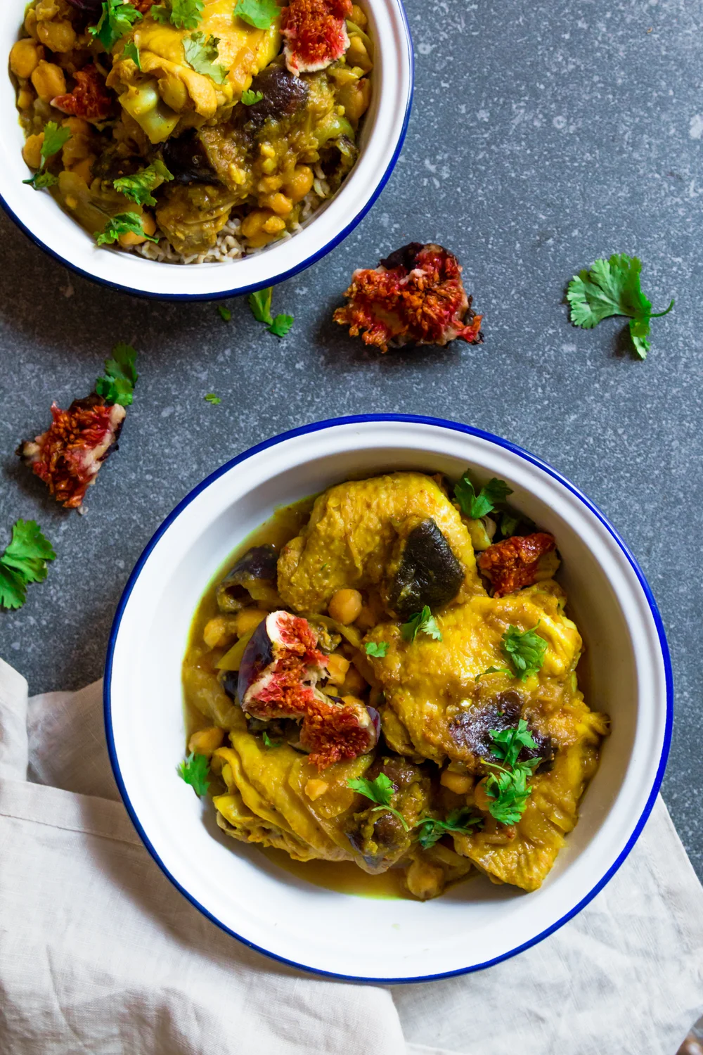 Chicken tagine with chickpeas and fresh figs — My Moroccan Food