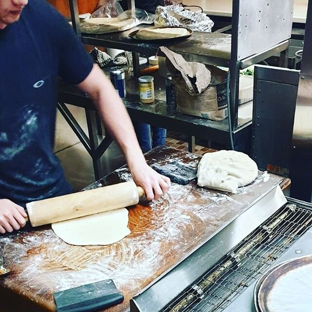Pizza prep in action... Hope you&rsquo;re hungry! 🍕🍕🍕 Dolomiti Italiano opening very soon
@mt_buller. Book a table online: www.alpineretreatmtbuller.com.au/eat